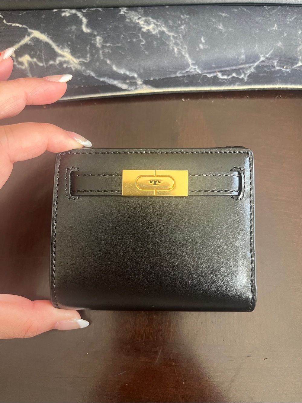 Tory Burch Lee Radziwill Compact Wallet